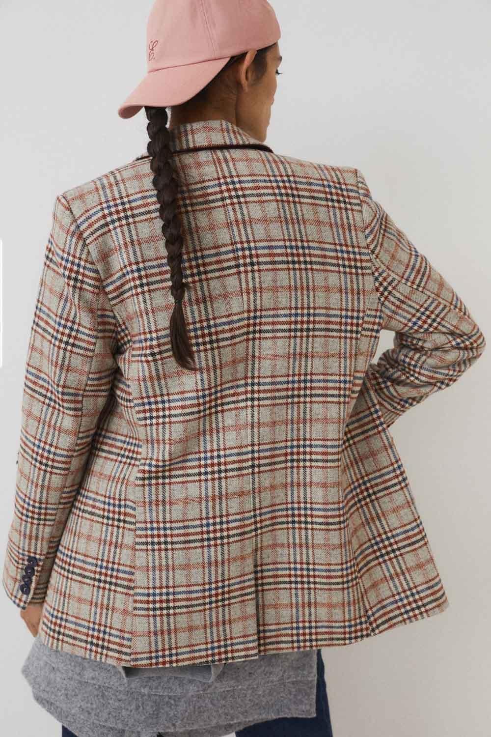 Eseoese BLAZER CUADROS VIENA CHECKS