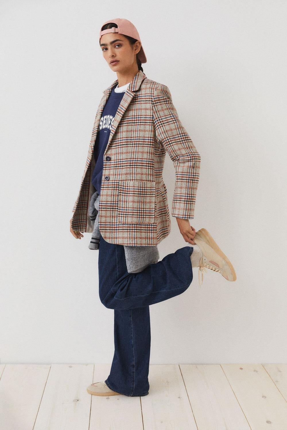 Eseoese BLAZER CUADROS VIENA CHECKS