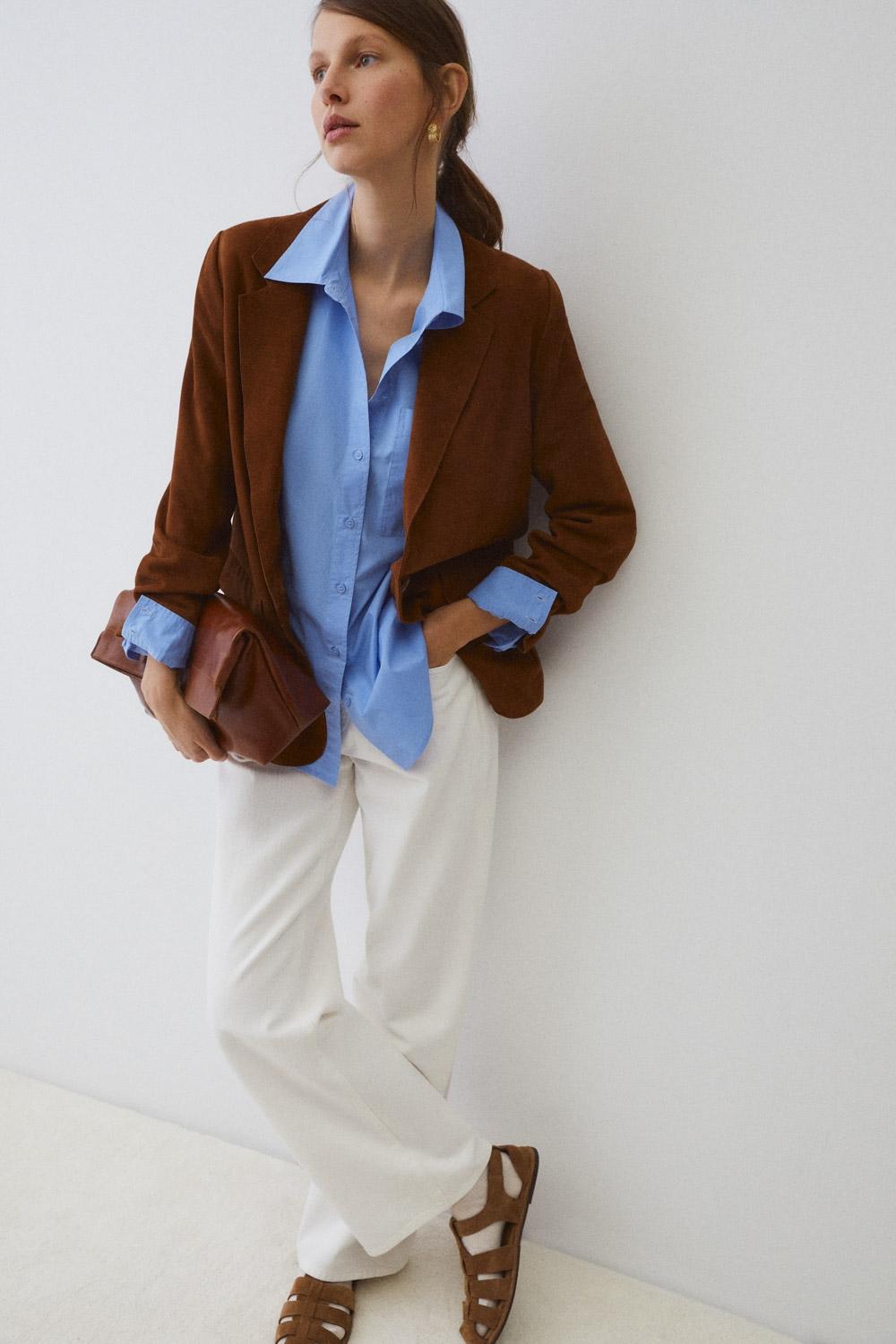 Eseoese BLAZER SUEDE BIRKIN