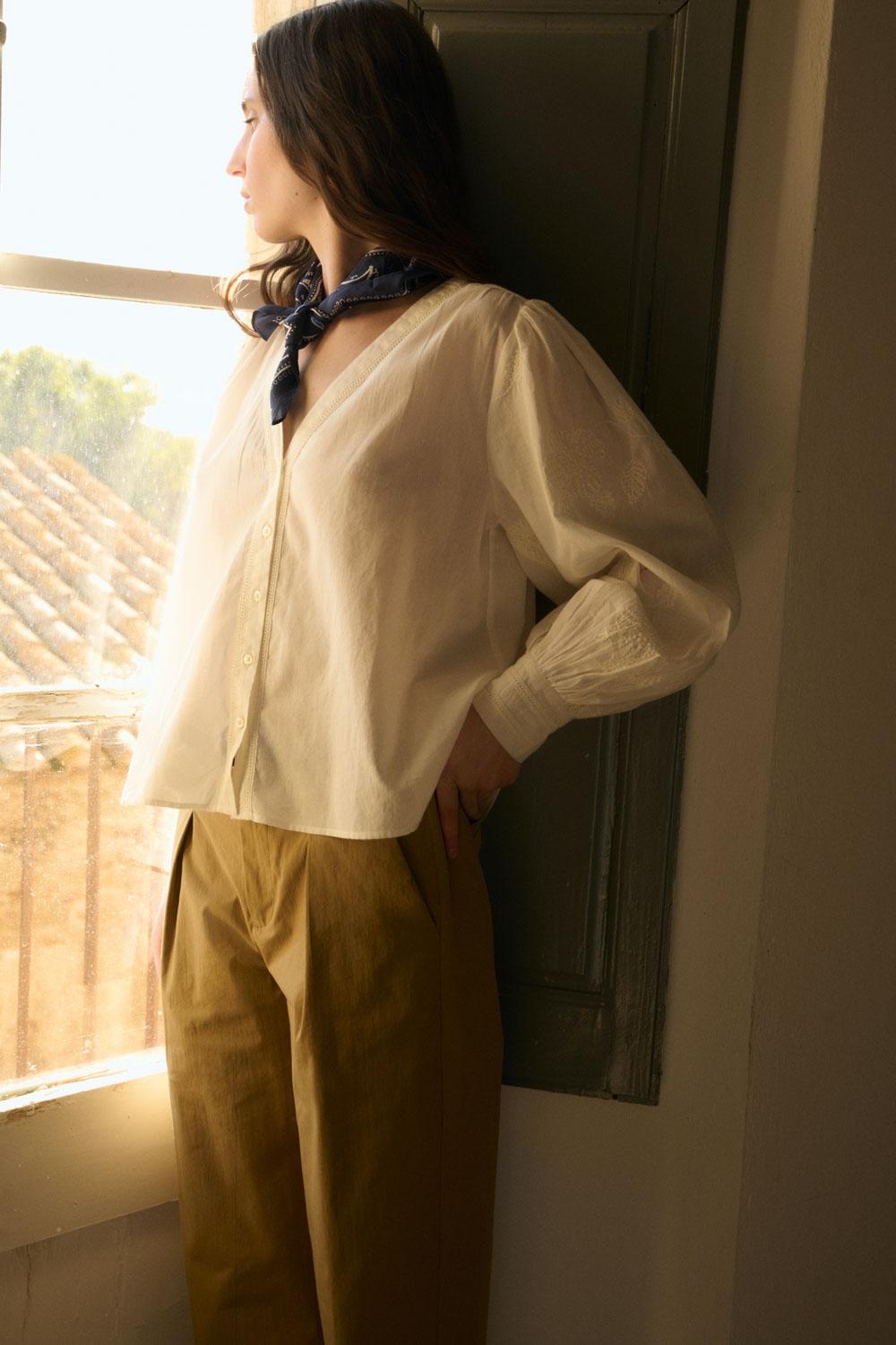 Eseoese BLUSA ROMÁNTICA VERA