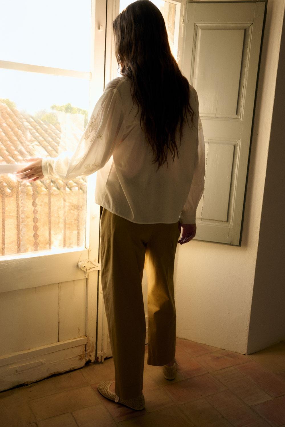 Eseoese BLUSA ROMÁNTICA VERA