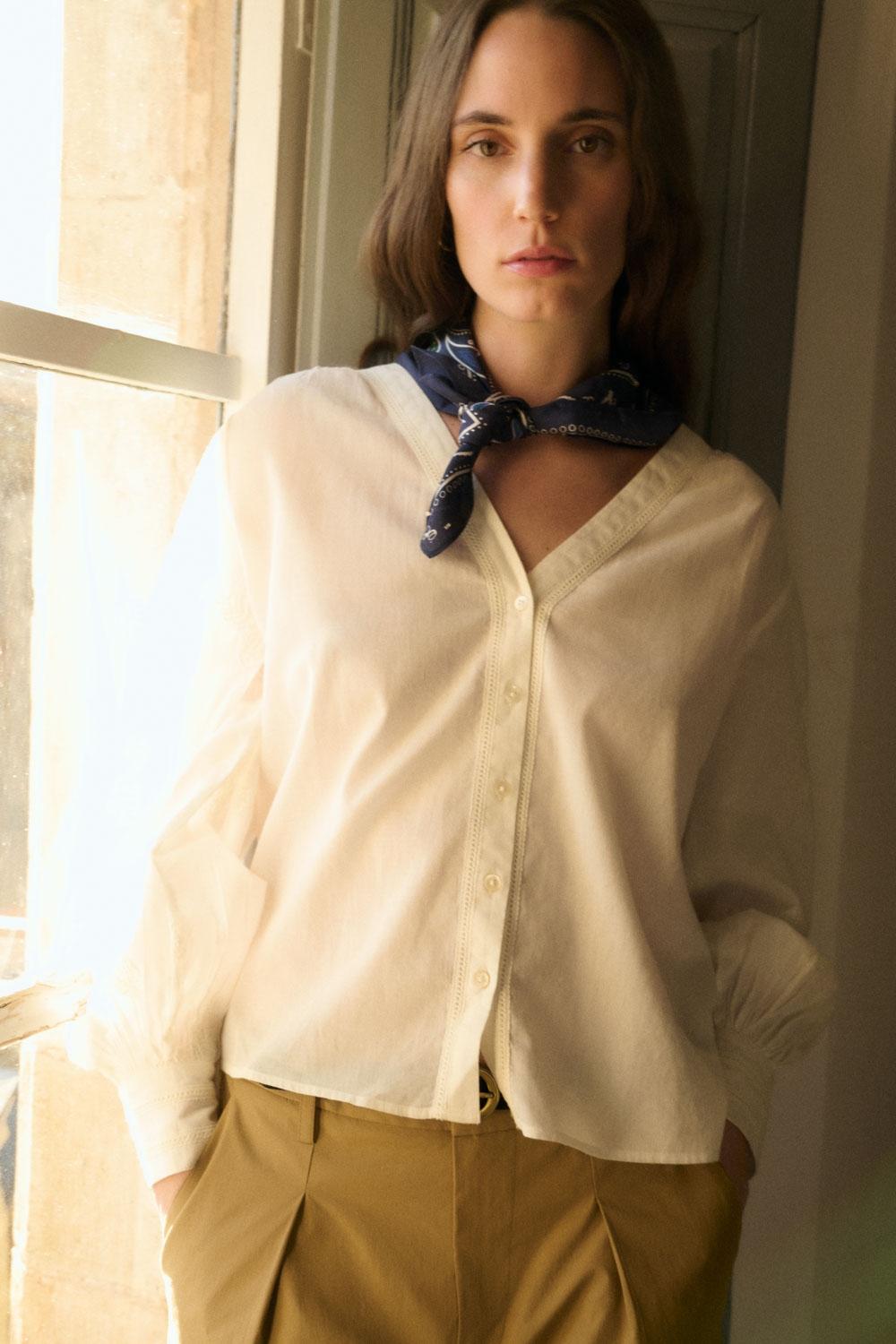 Eseoese BLUSA ROMÁNTICA VERA