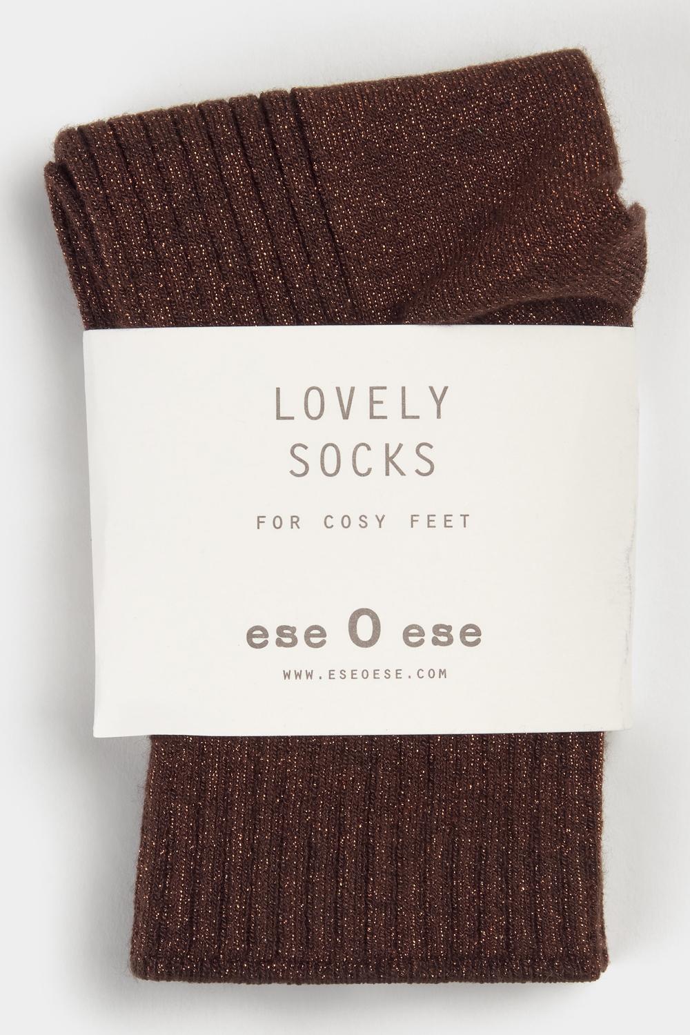 Eseoese CALCETINES LUREX SHORT