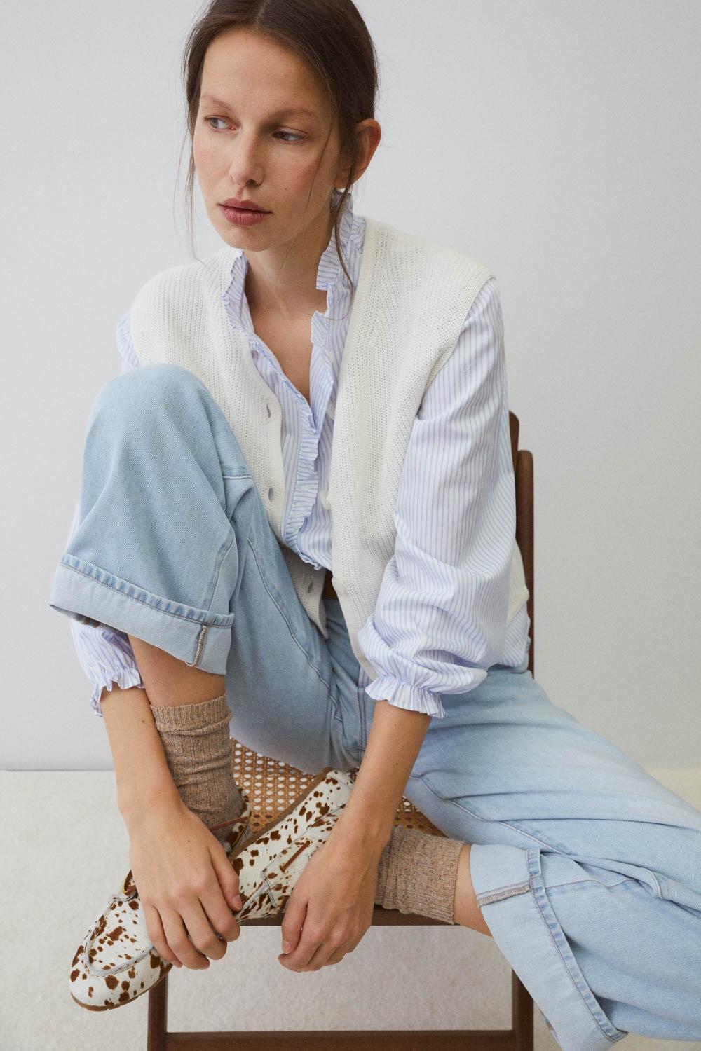 Eseoese CAMISA ALGODÓN AGUSTINE