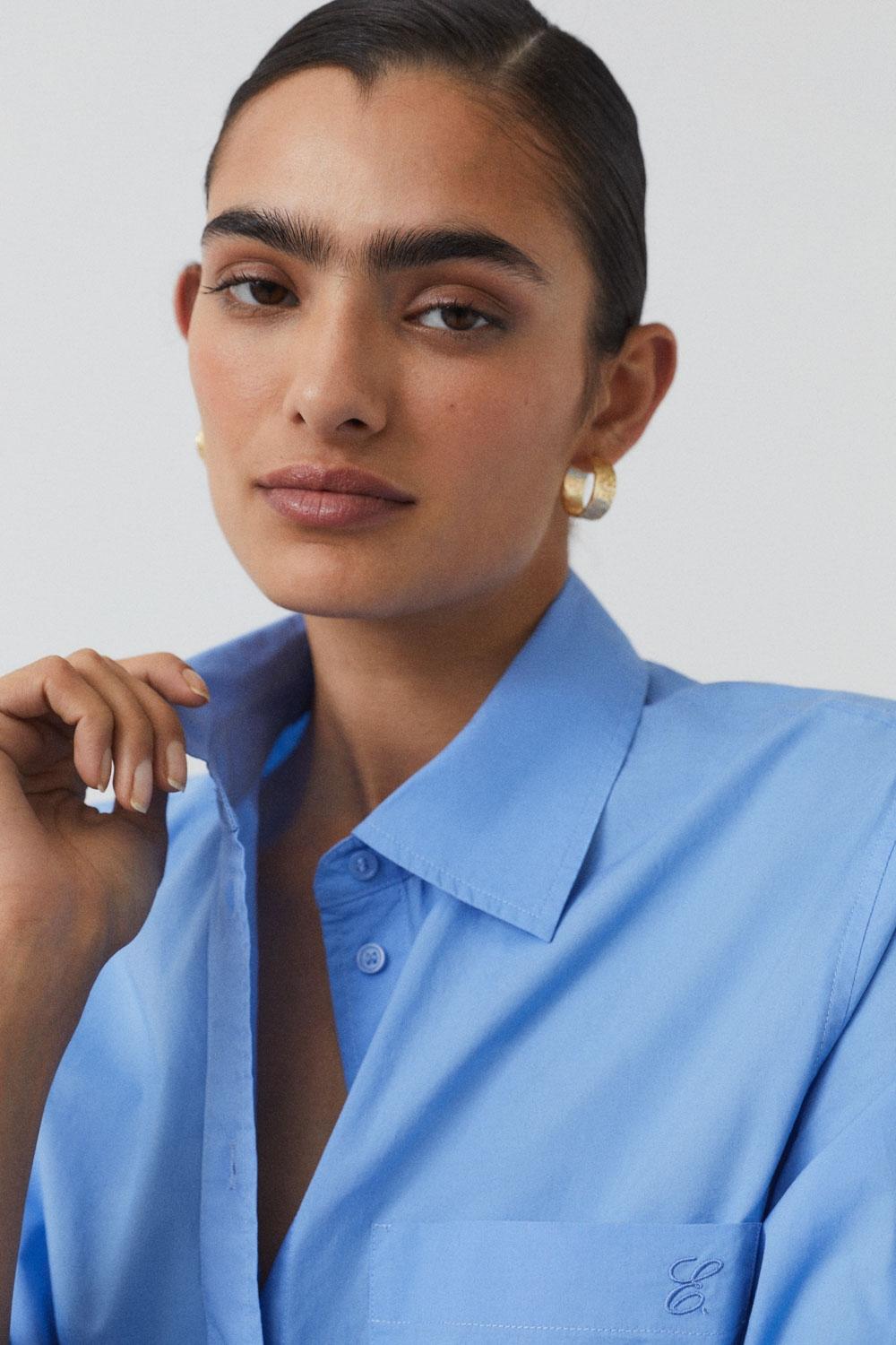 Eseoese CAMISA ALGODÓN OVERSIZE