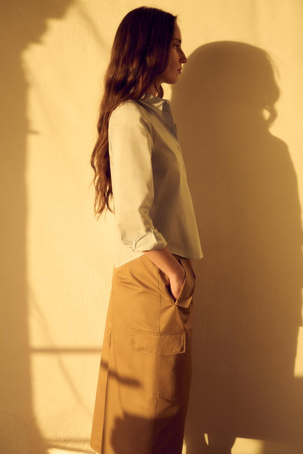 Eseoese CAMISA ALGODÓN SLIM