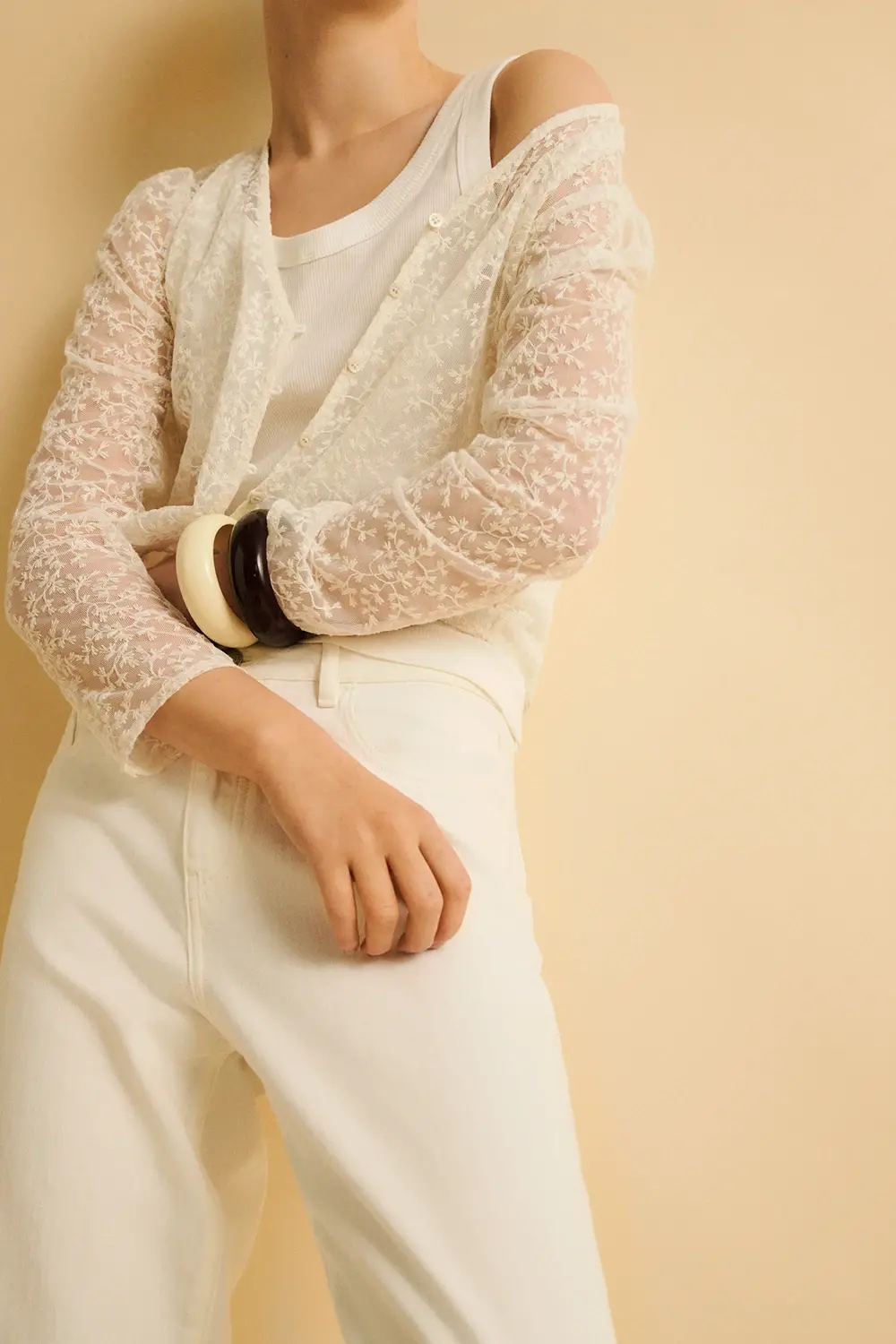 Eseoese CAMISA BORDADOS SAPPHIRE