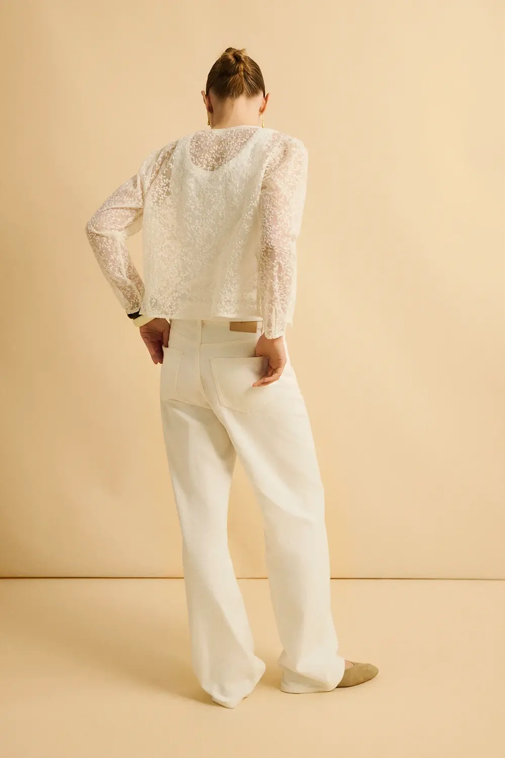 Eseoese CAMISA BORDADOS SAPPHIRE