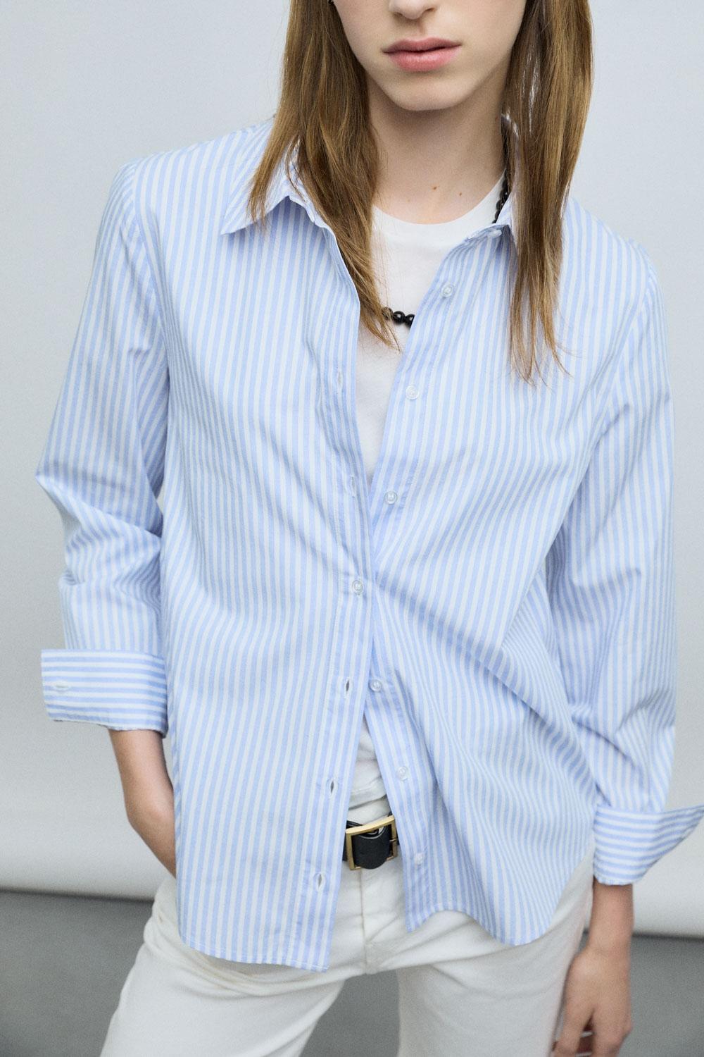 Eseoese CAMISA MINIMAL STRIPES
