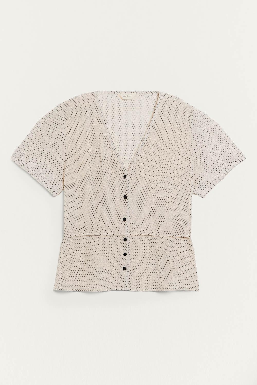 Eseoese CAMISA TOPOS LOREN