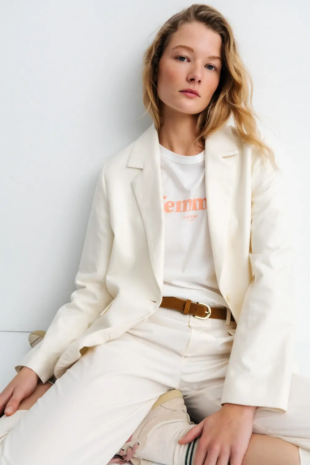 Eseoese CAMISETA ALGODÓN FEMME