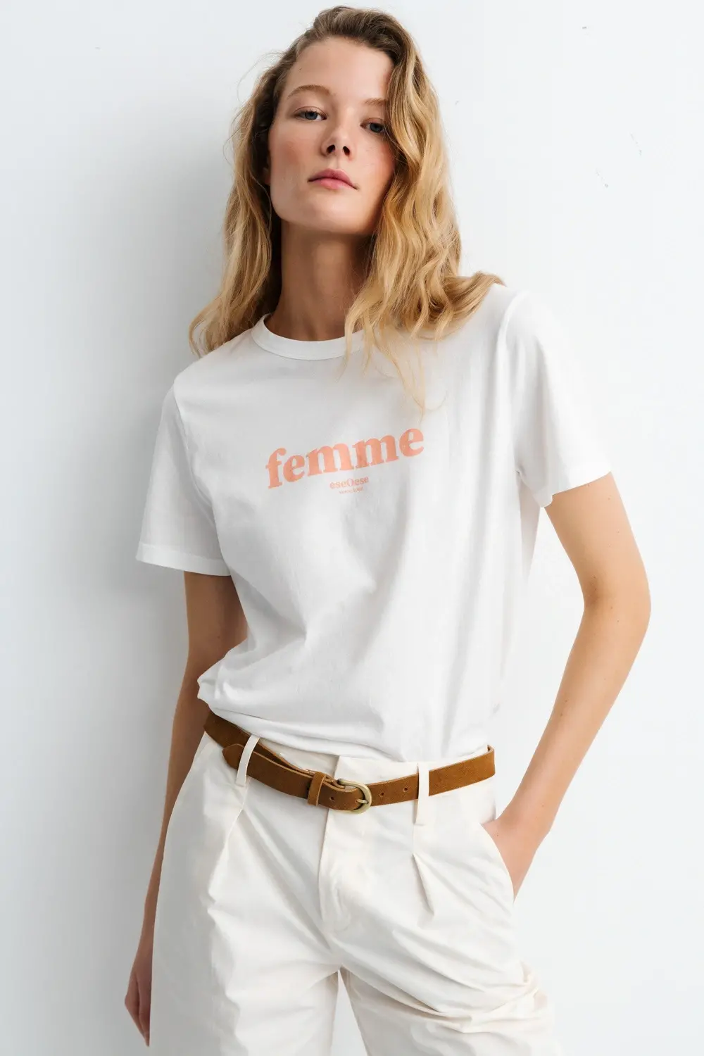 Eseoese CAMISETA ALGODÓN FEMME