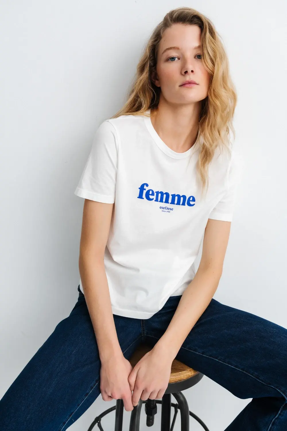 Eseoese CAMISETA ALGODÓN FEMME