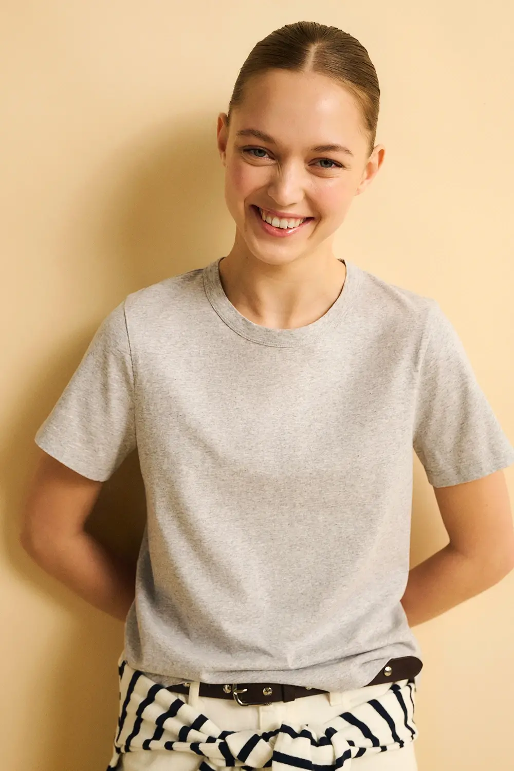 Eseoese CAMISETA ALGODÓN TRENDY