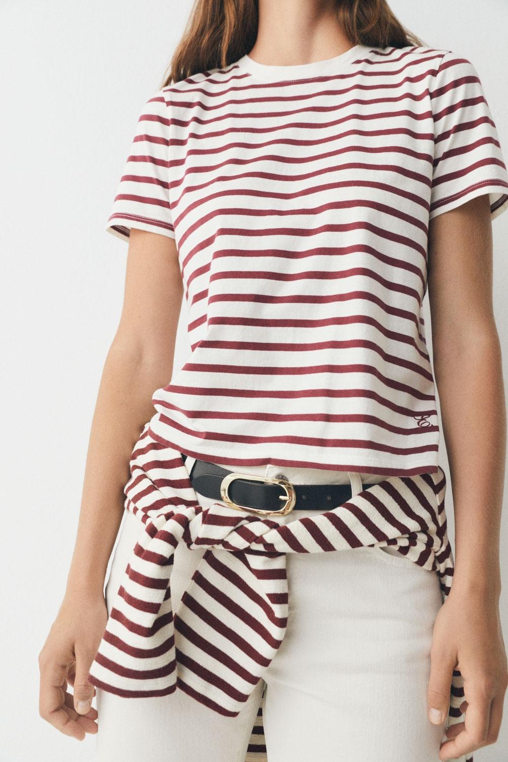 Eseoese CAMISETA STRIPES