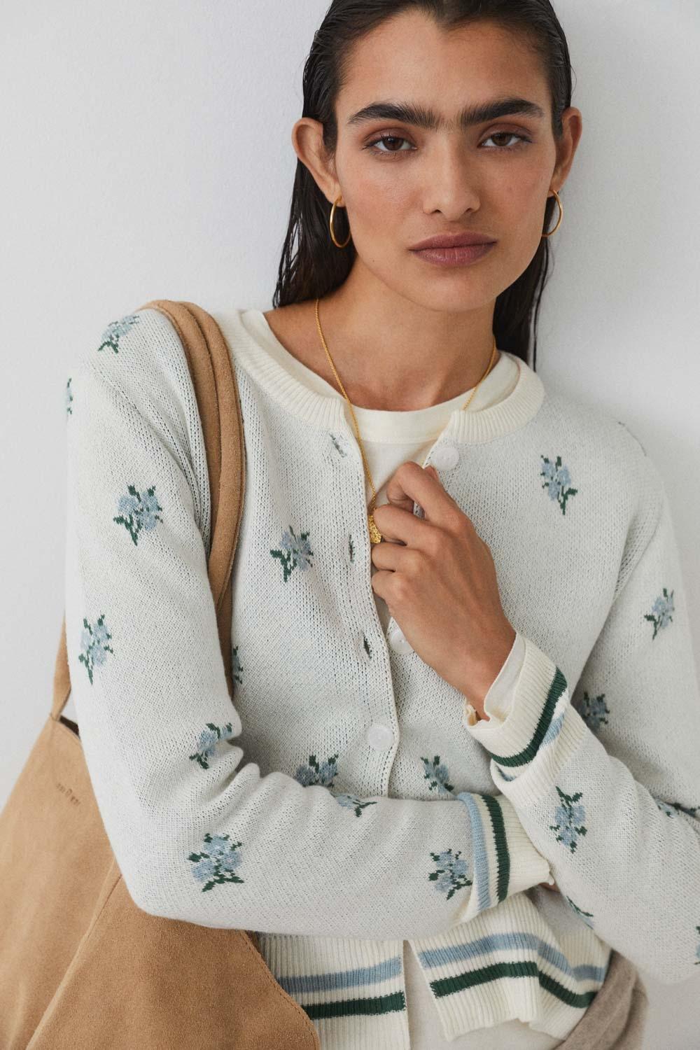 Eseoese CÁRDIGAN JACQUARD RENOIR