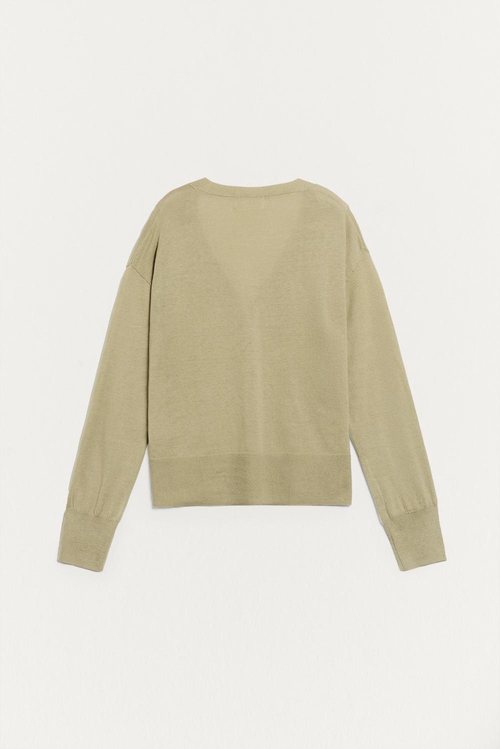 Eseoese CÁRDIGAN LINO COCOON