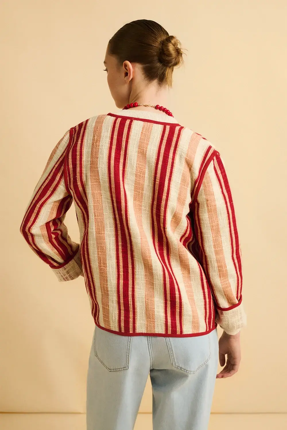 Eseoese CHAQUETA ALGODÓN CHIADO