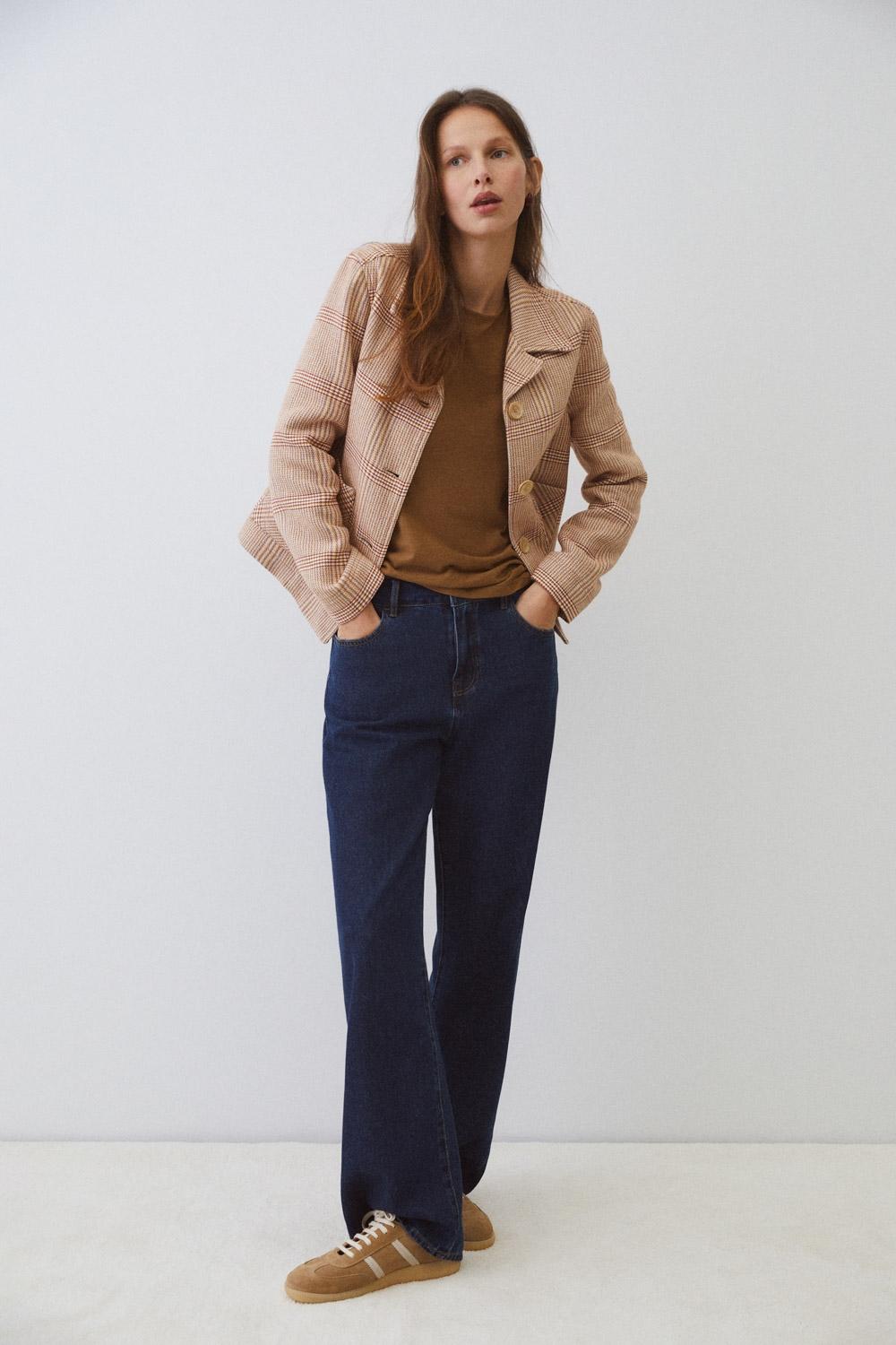 Eseoese CHAQUETA CUADROS SYLVIE