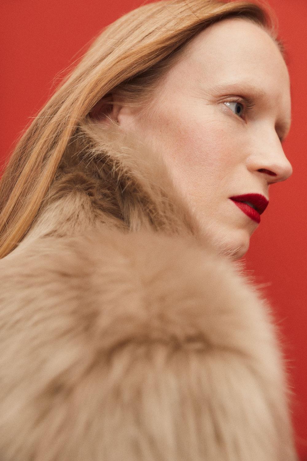 Eseoese CHAQUETA EFECTO PELO GARNER