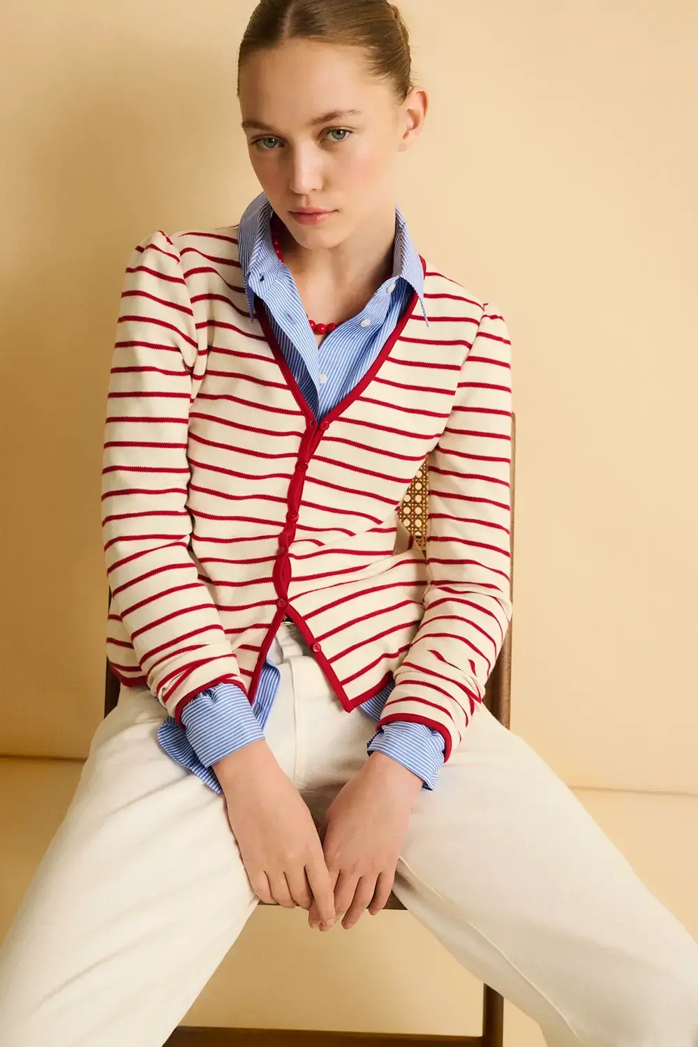 Eseoese CHAQUETA RAYAS BIARRITZ