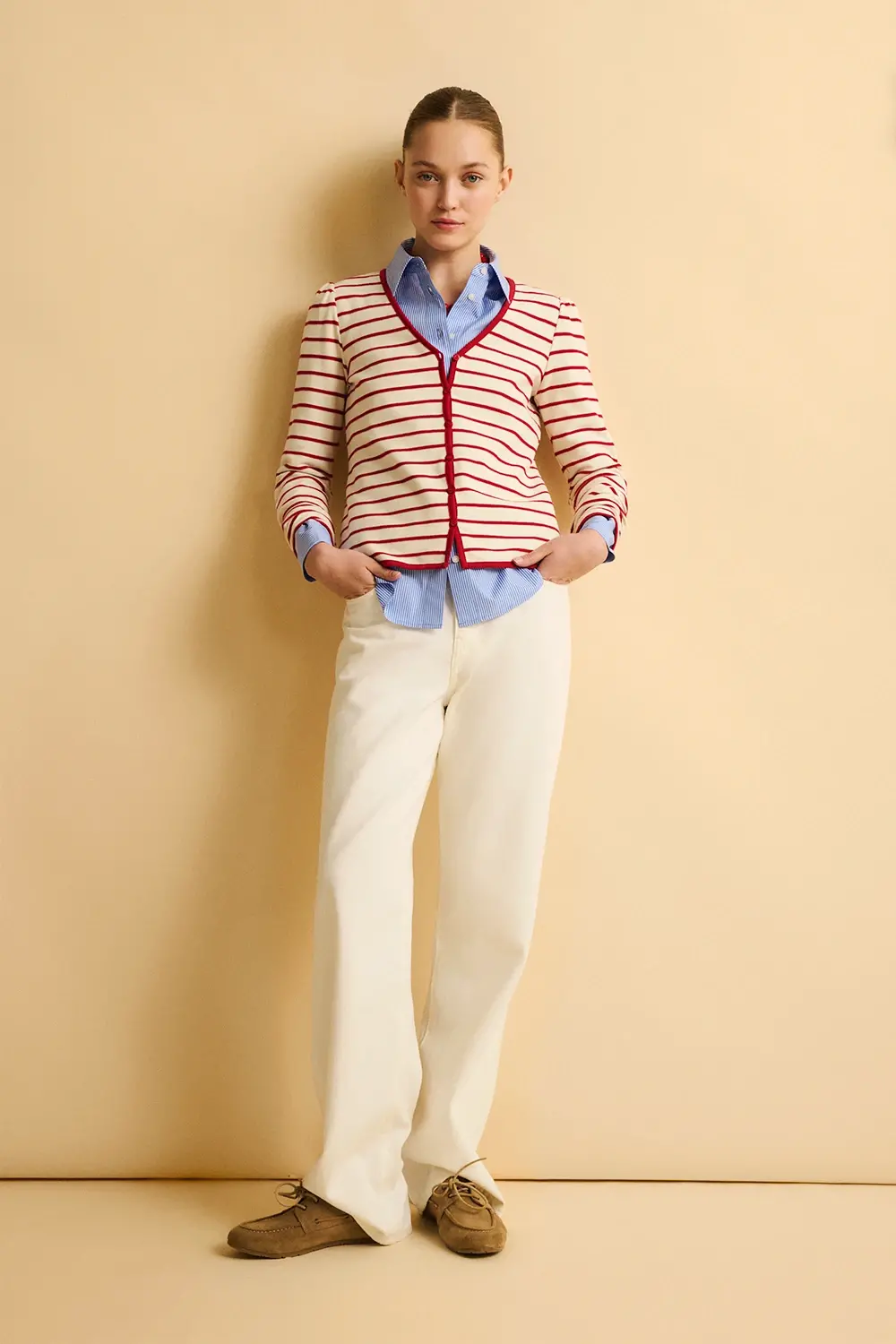 Eseoese CHAQUETA RAYAS BIARRITZ