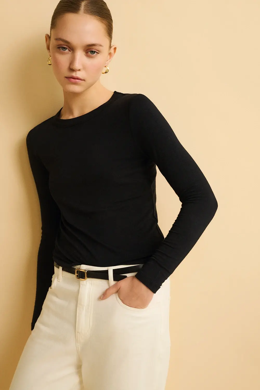 Eseoese CINTURÓN PIEL THIN