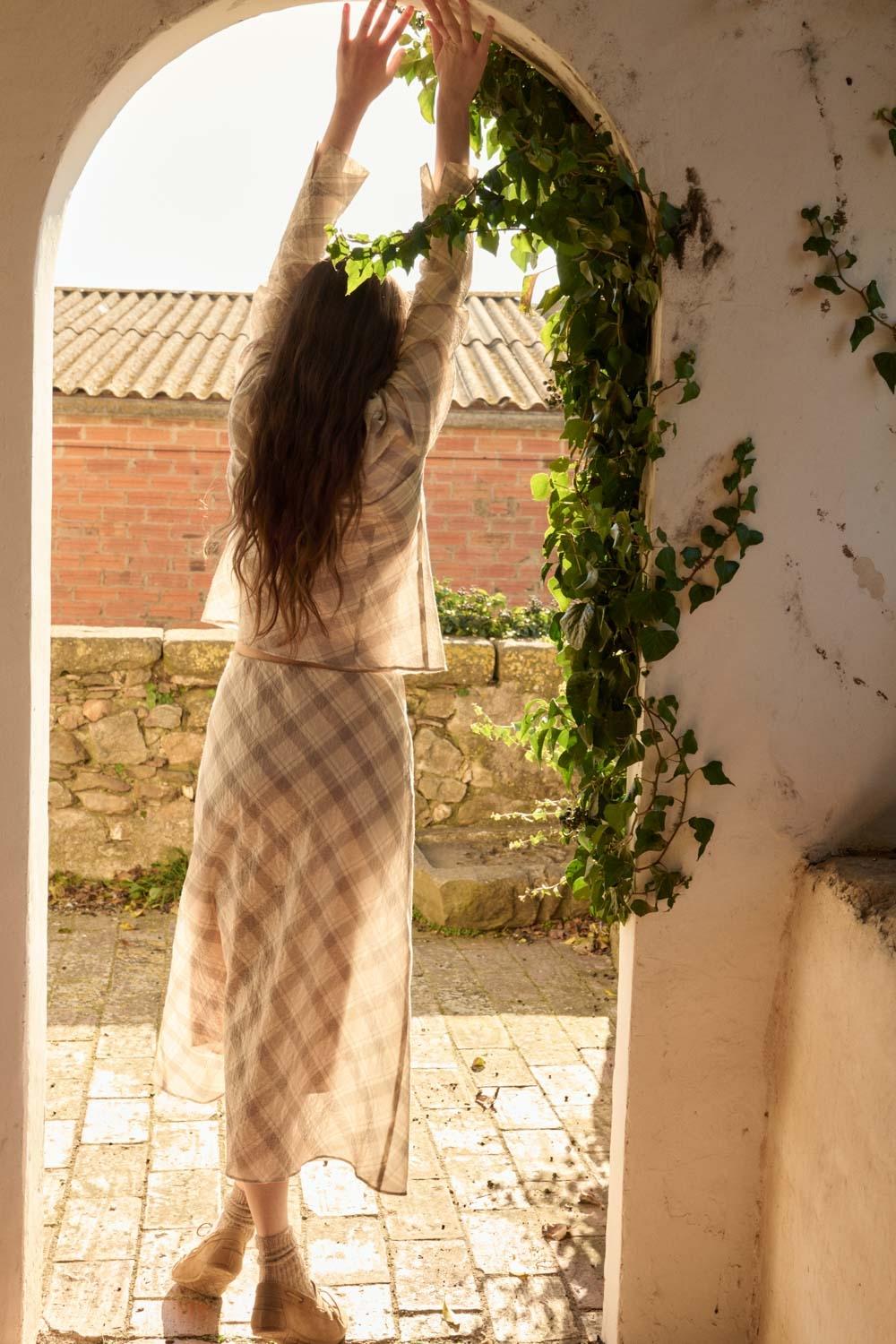 Eseoese FALDA CUADROS KENDALL