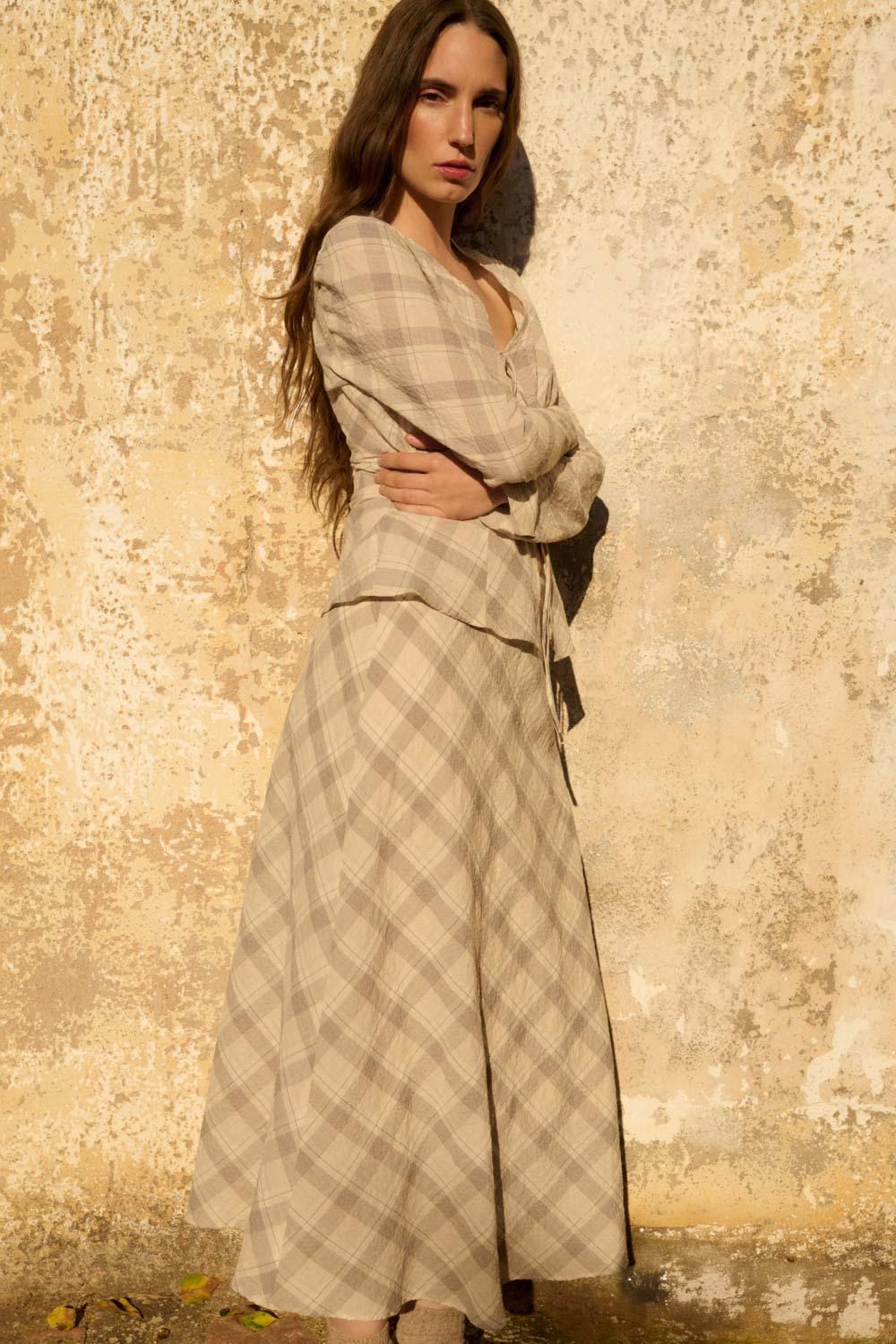 Eseoese FALDA CUADROS KENDALL