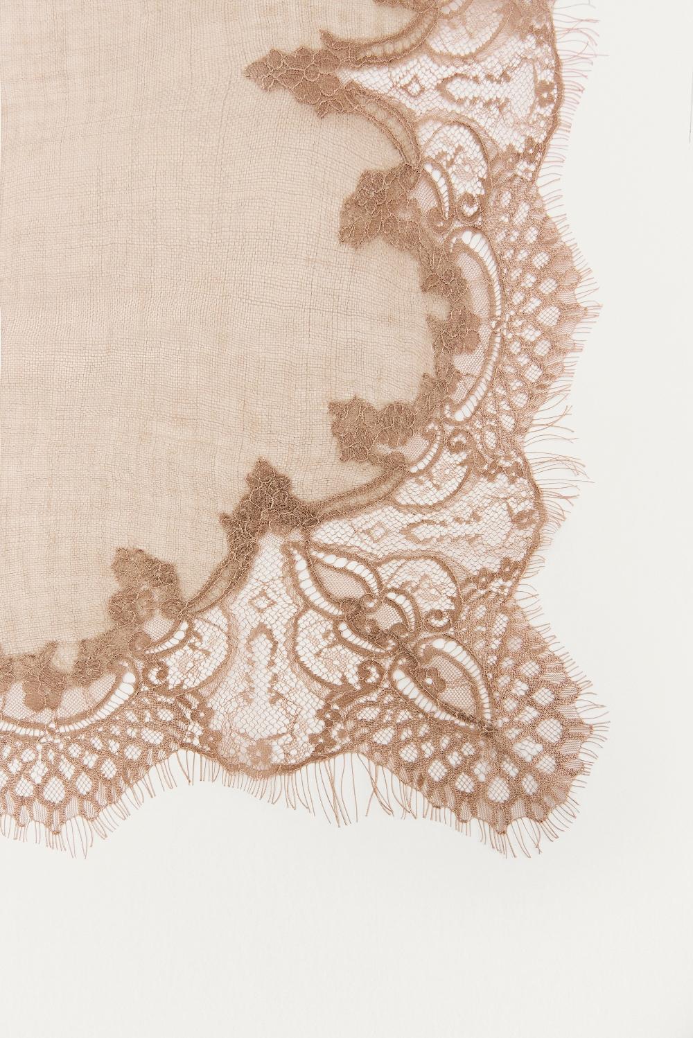 Eseoese FULAR LANA WOOL LACE