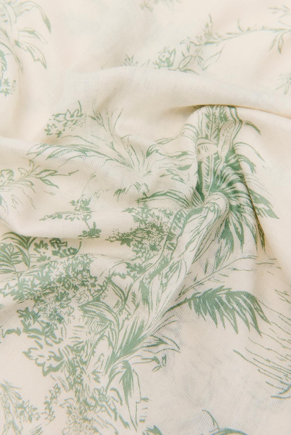 Eseoese FULAR TOILE DE JOUY