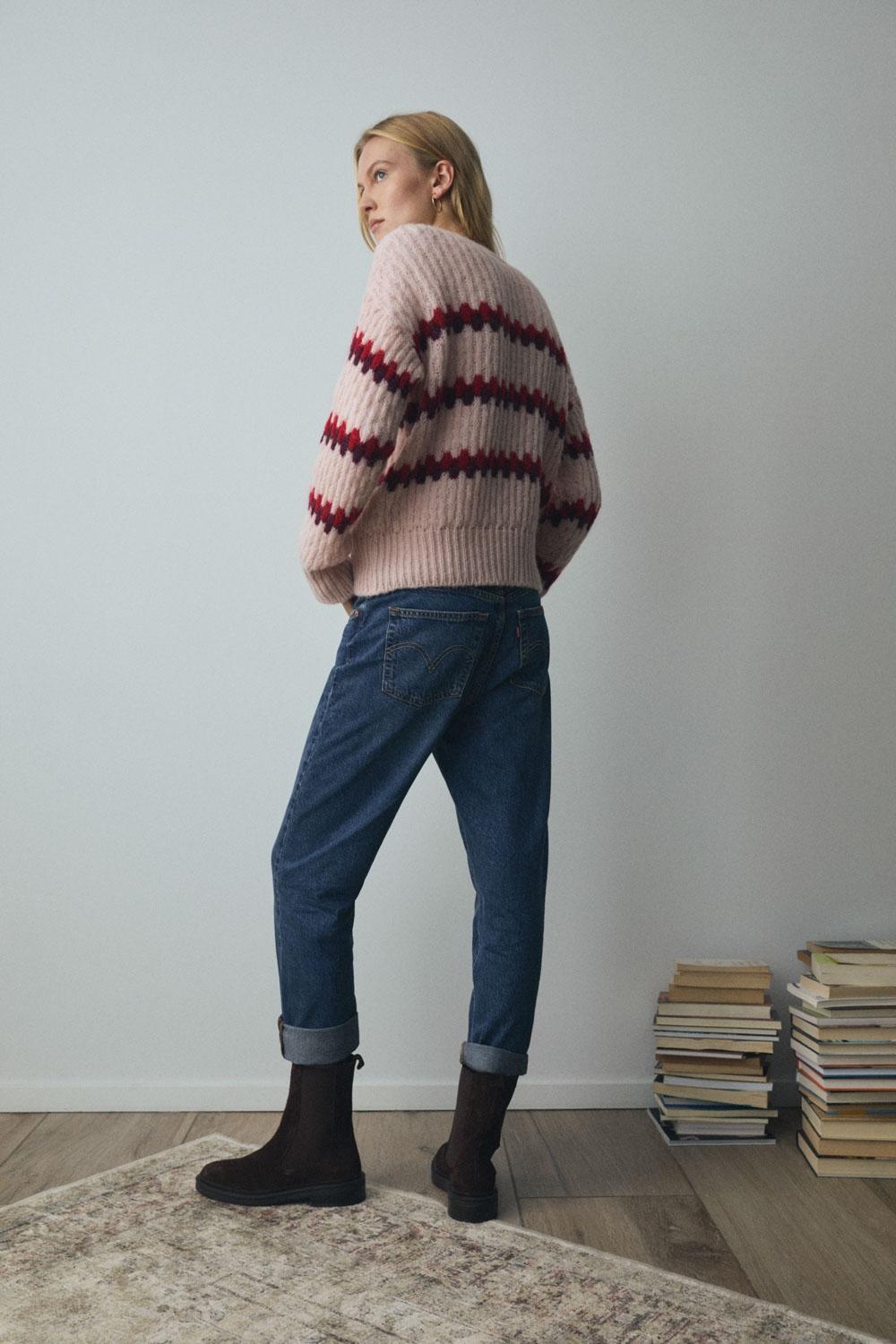 Eseoese JERSEY ALPACA BERRY