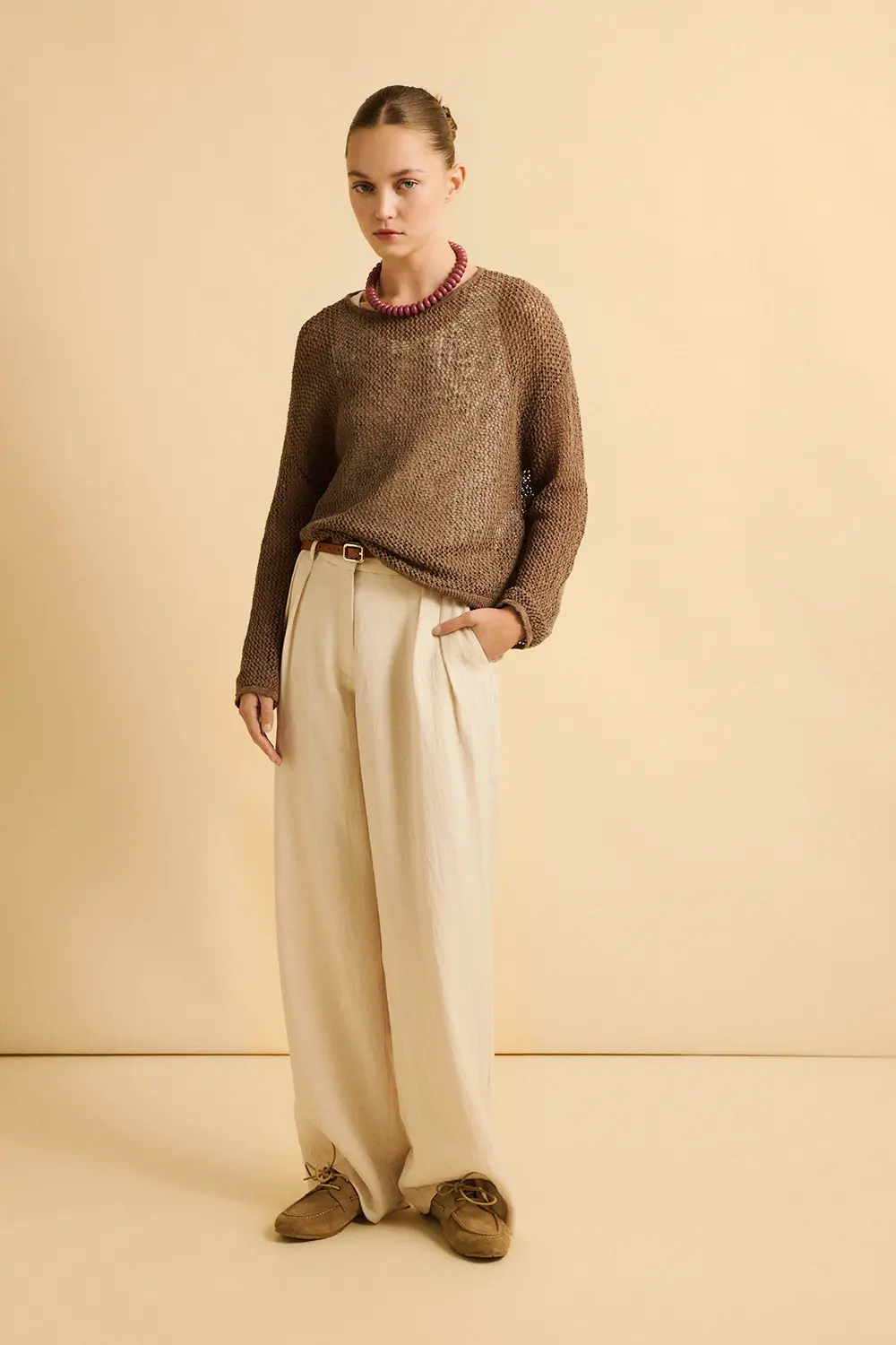 Eseoese JERSEY CROCHET FISHER