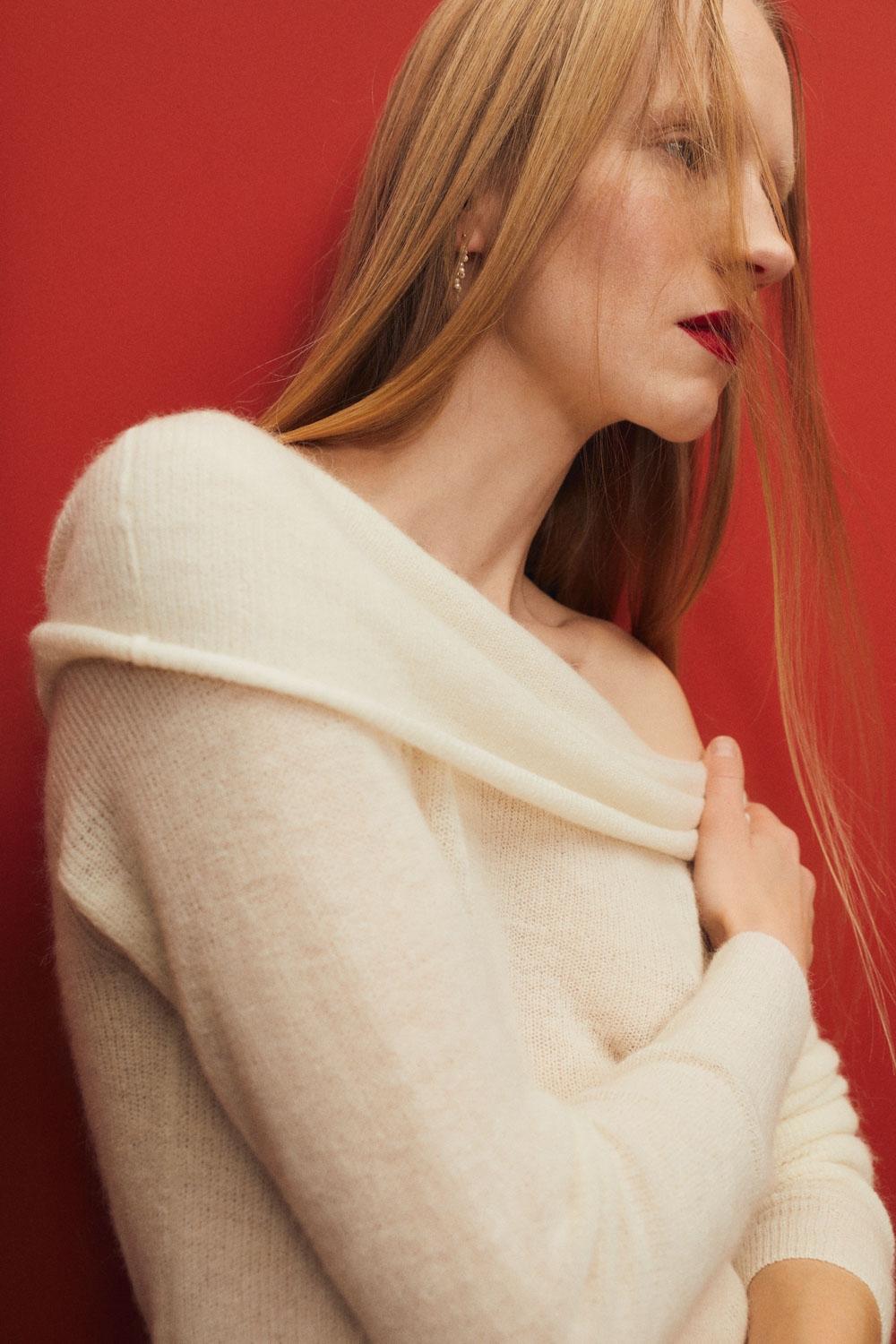 Eseoese JERSEY OFF-SHOULDER ELLEANOR