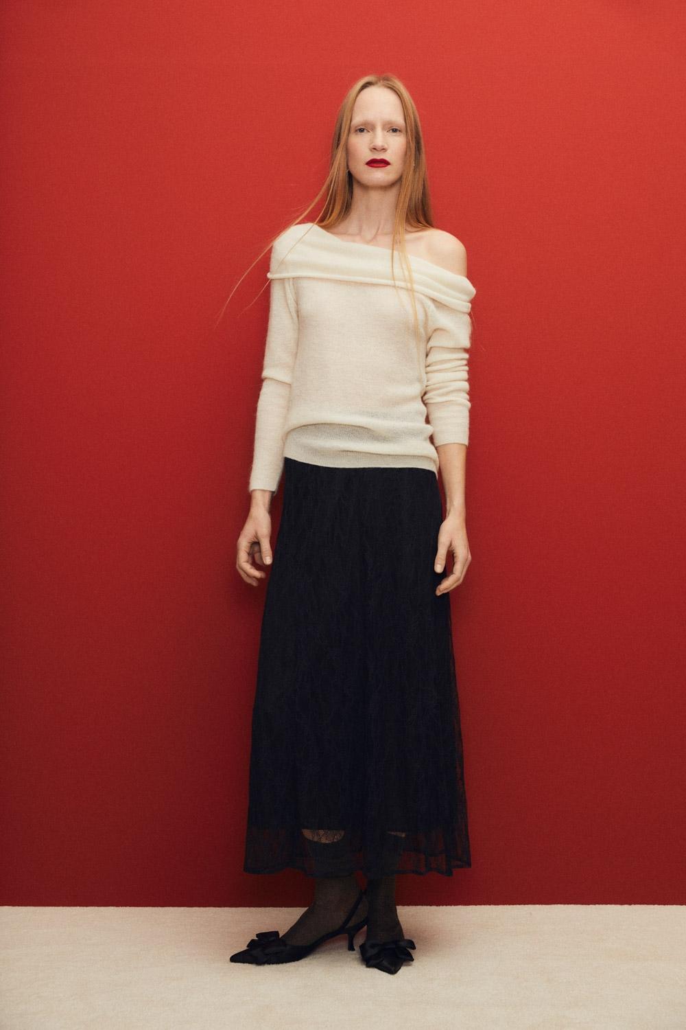 Eseoese JERSEY OFF-SHOULDER ELLEANOR