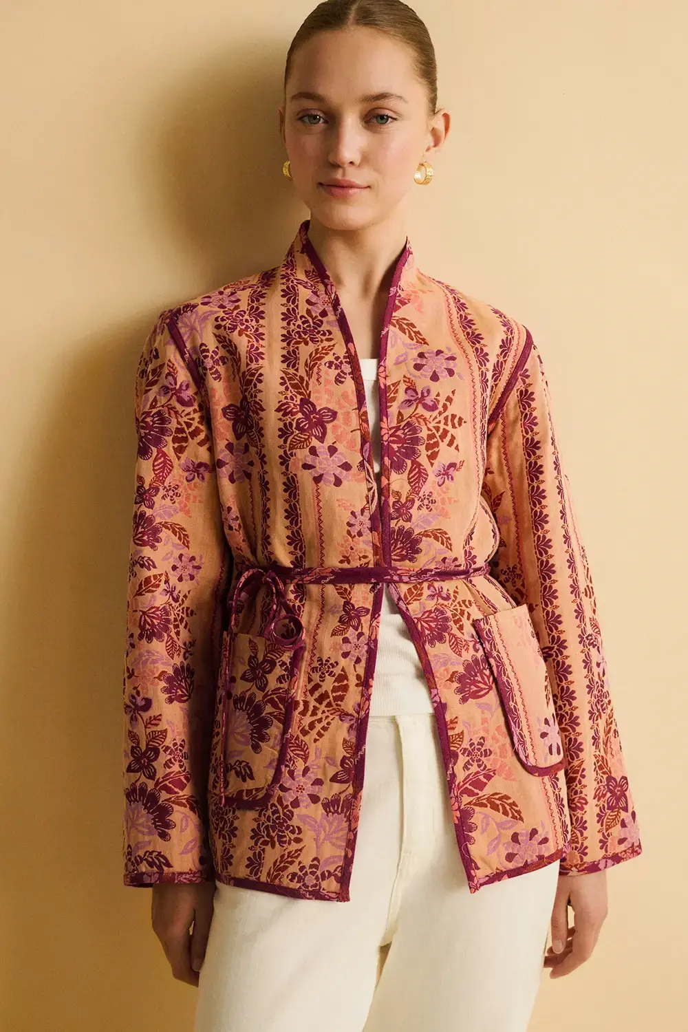 Eseoese KIMONO JACQUARD SIRACUSA