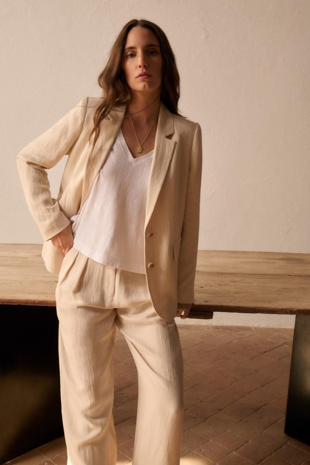 Eseoese PANTALÓN ALGODÓN SANREMO