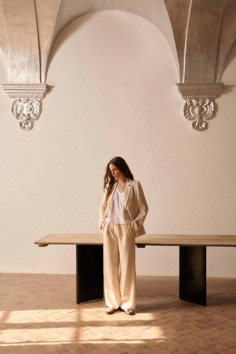 Eseoese PANTALÓN ALGODÓN SANREMO