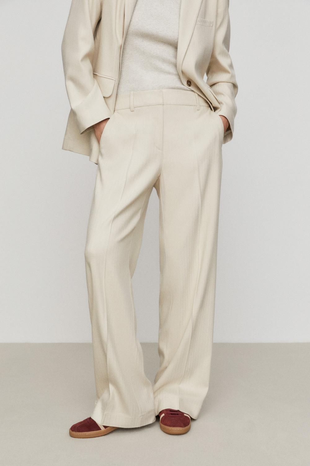 Eseoese PANTALÓN FLUIDO ESPIGA