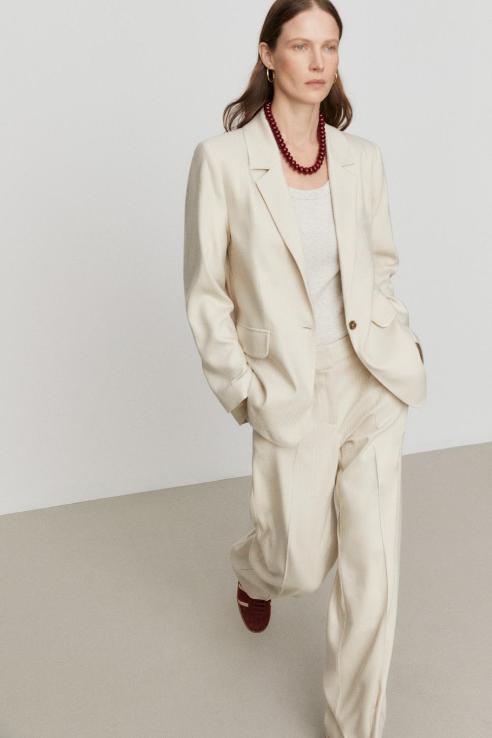 Eseoese PANTALÓN FLUIDO ESPIGA