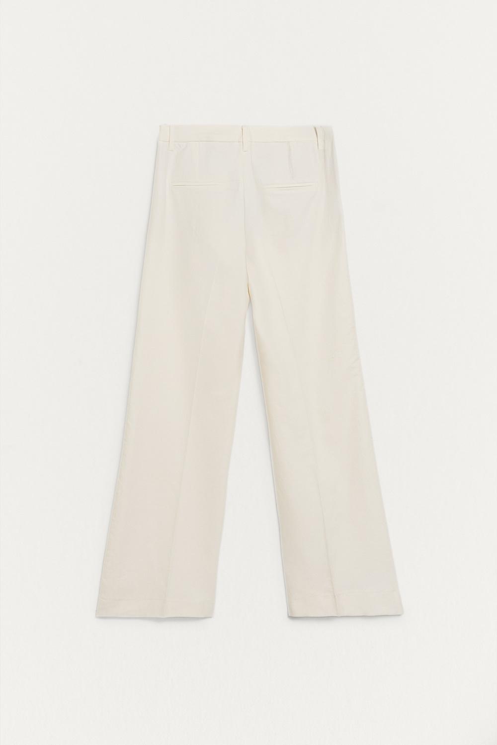 Eseoese PANTALÓN FLUIDO HABANA