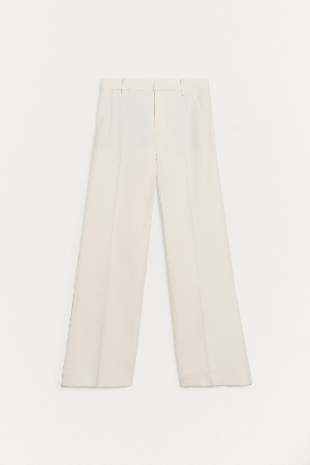 Eseoese PANTALÓN FLUIDO HABANA