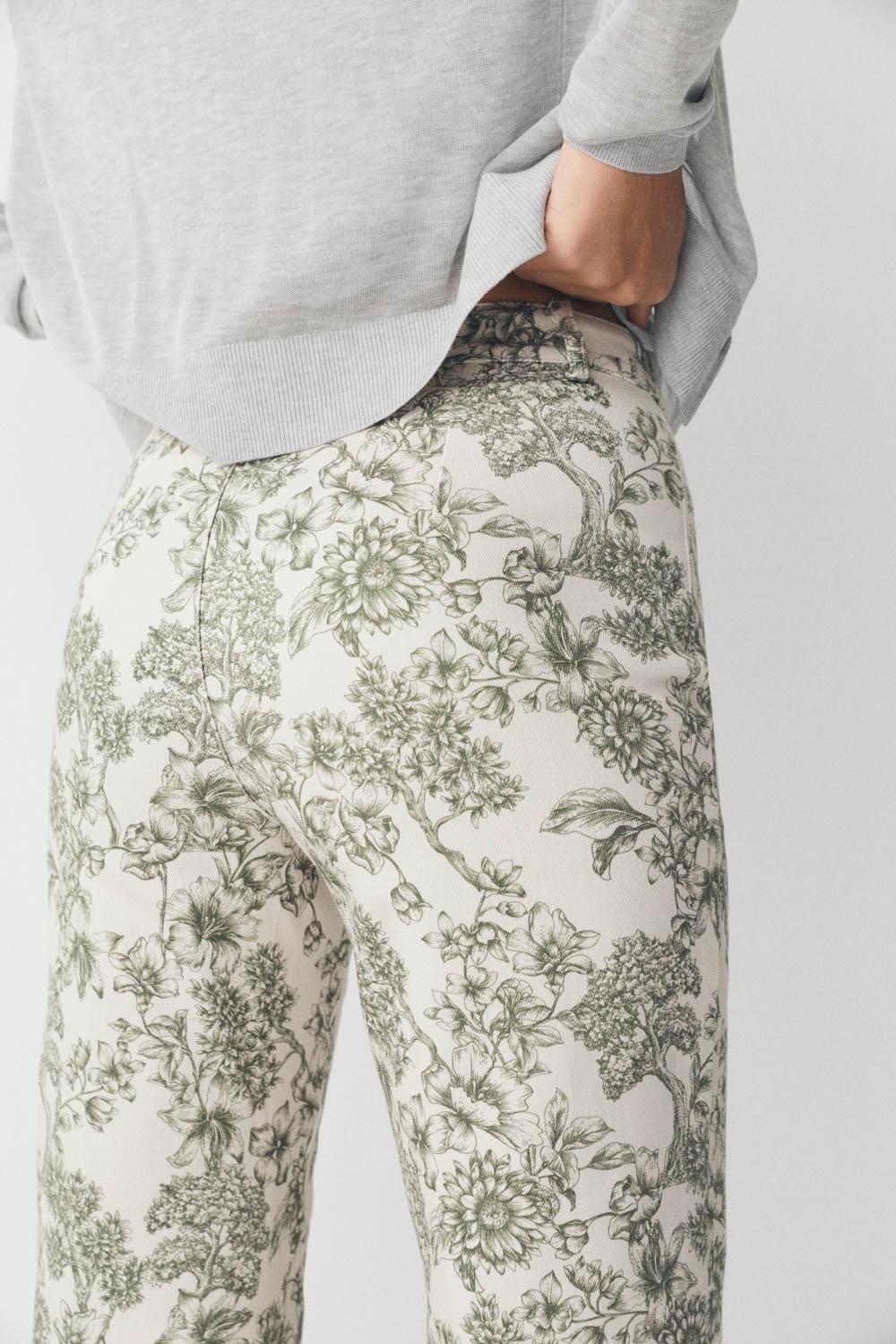 Eseoese PANTALÓN TOILE DE JOUY