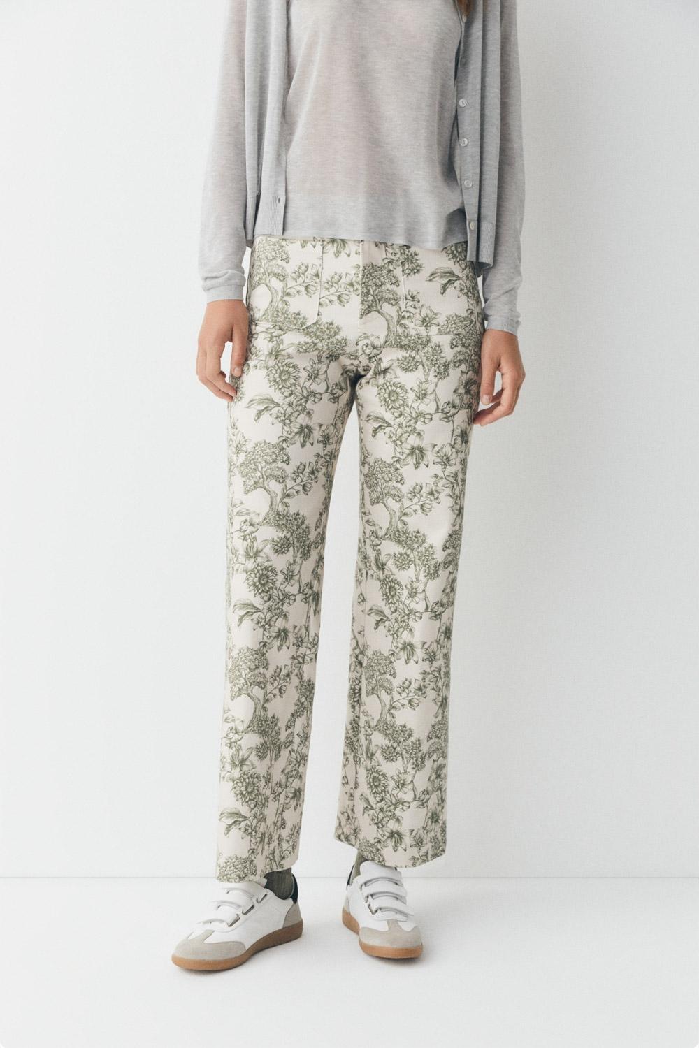 Eseoese PANTALÓN TOILE DE JOUY