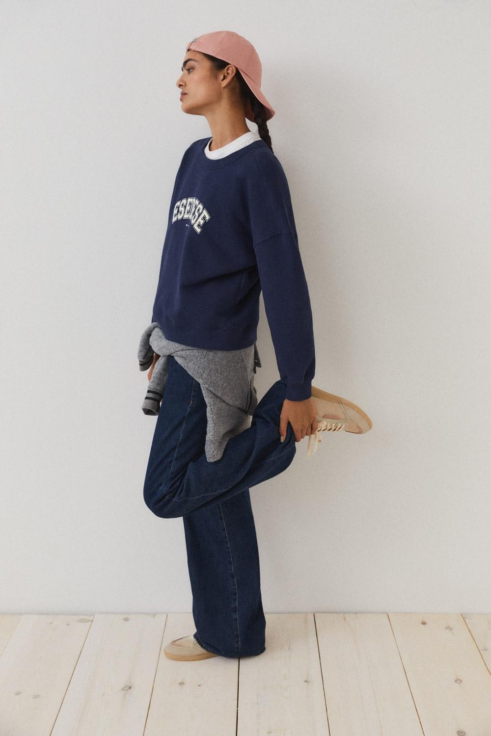 Eseoese SUDADERA ALGODÓN COLLEGE