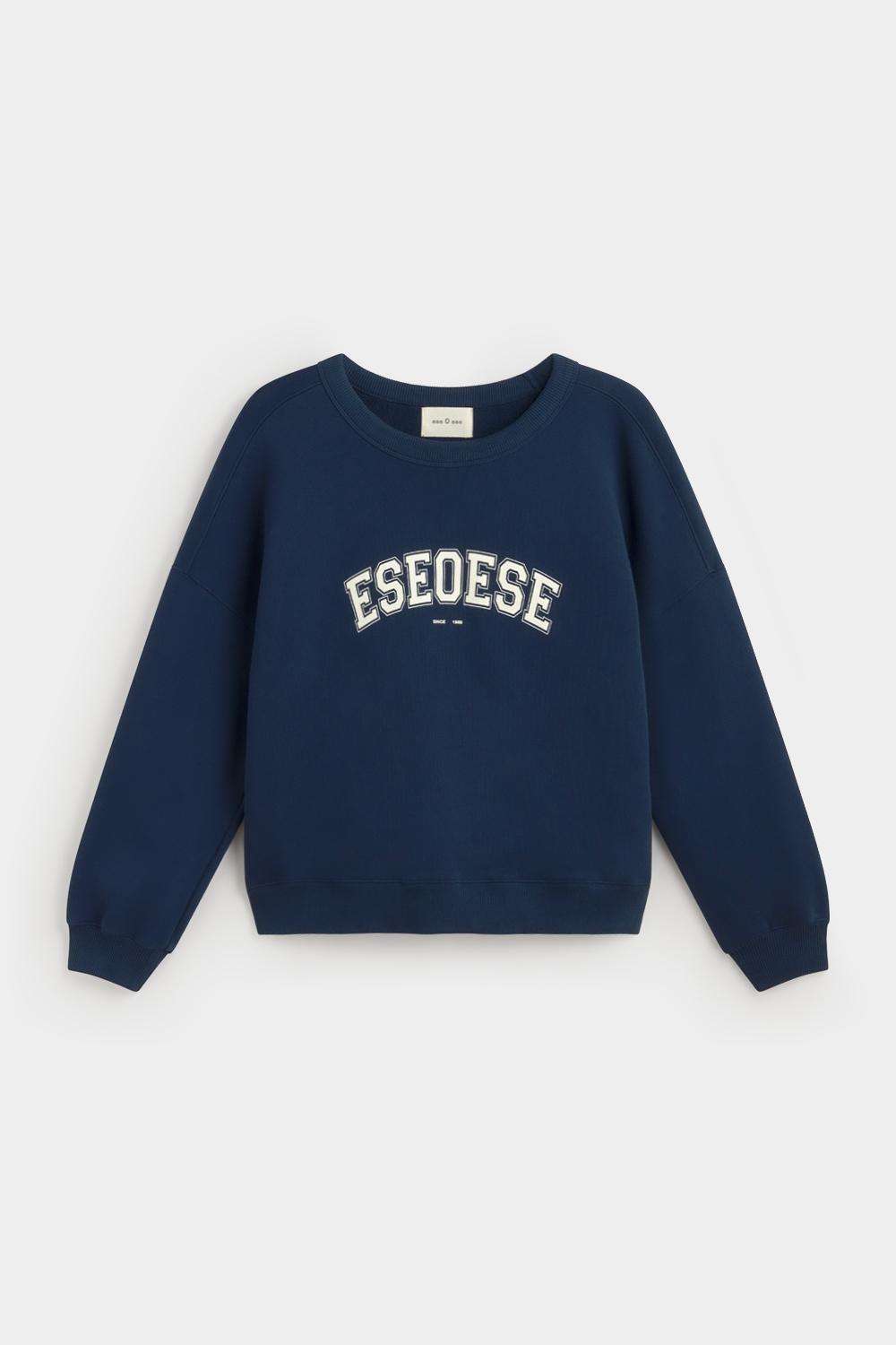 Eseoese SUDADERA ALGODÓN COLLEGE