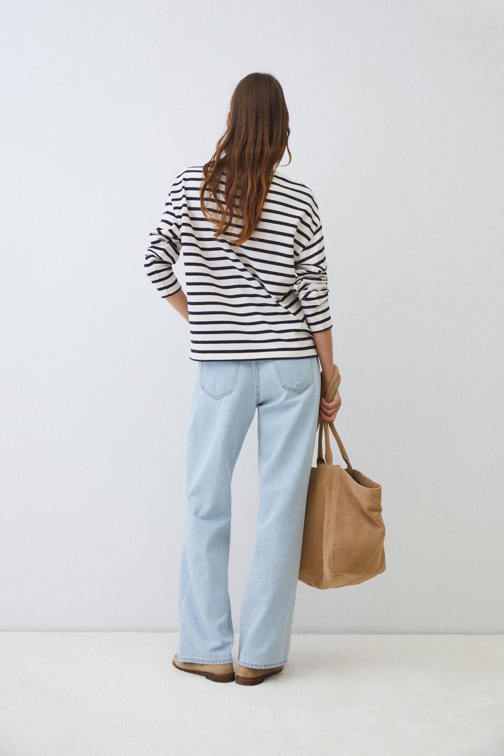 Eseoese SUDADERA ALGODÓN STRIPES