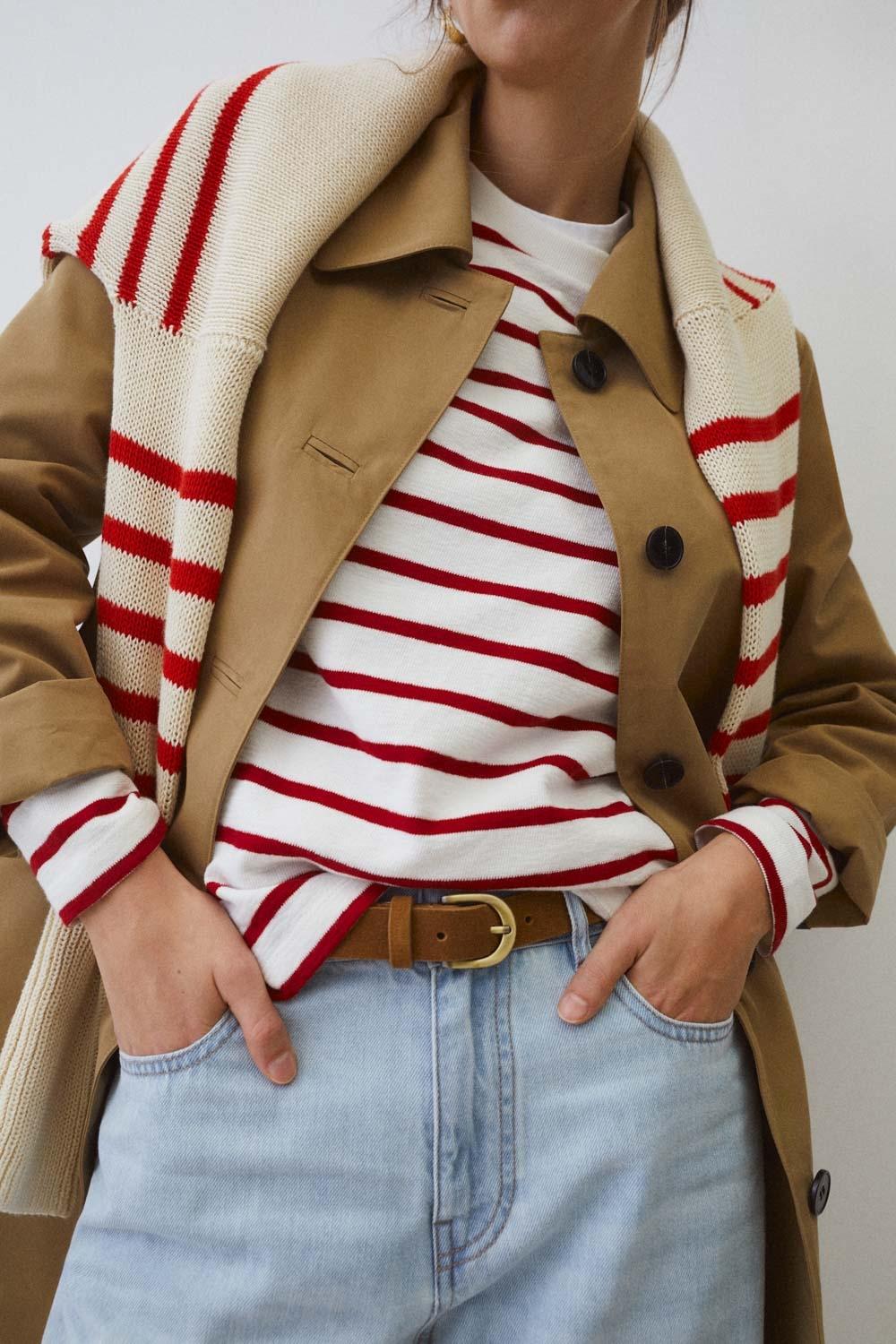 Eseoese SUDADERA ALGODÓN STRIPES