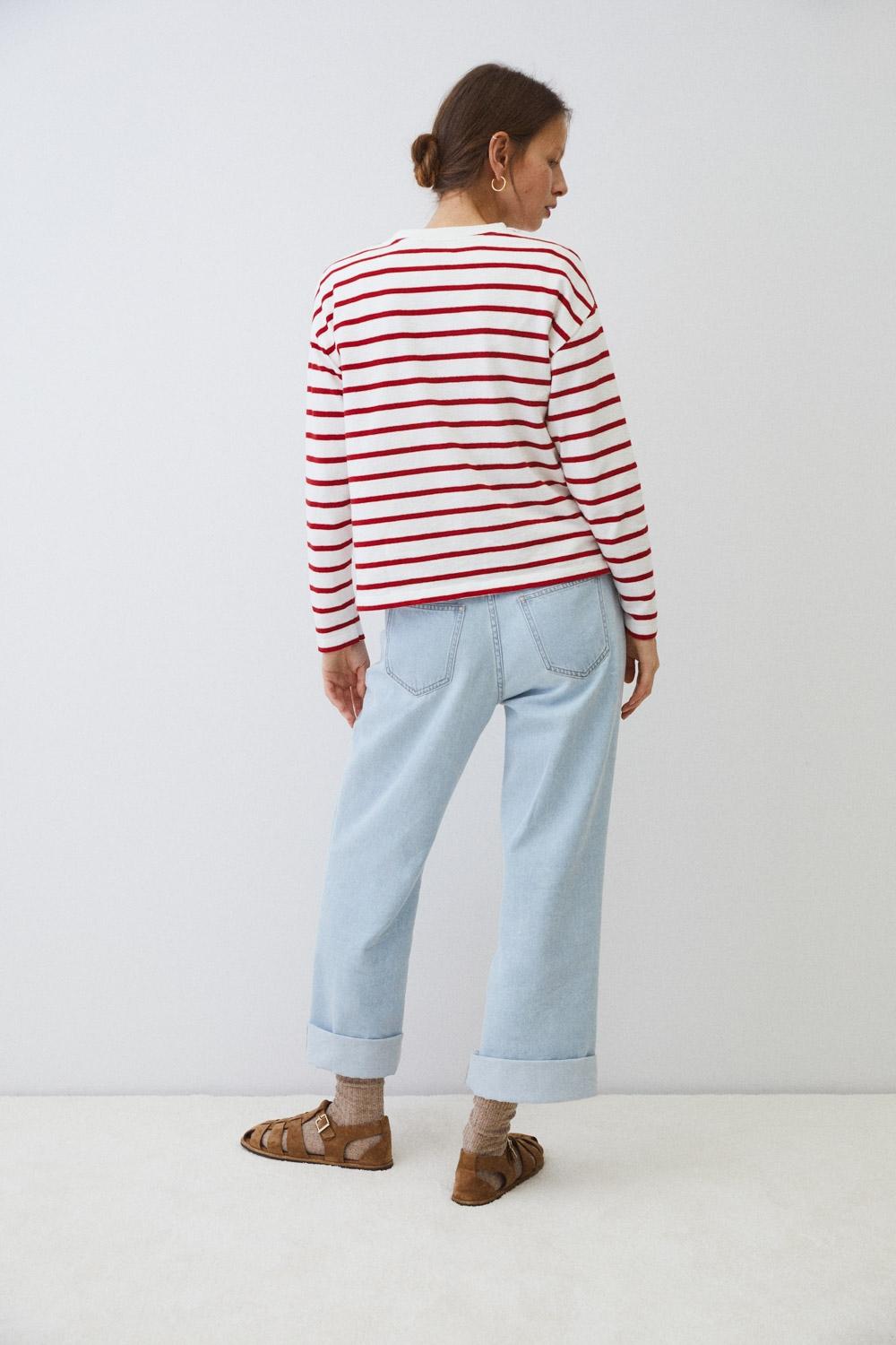 Eseoese SUDADERA ALGODÓN STRIPES