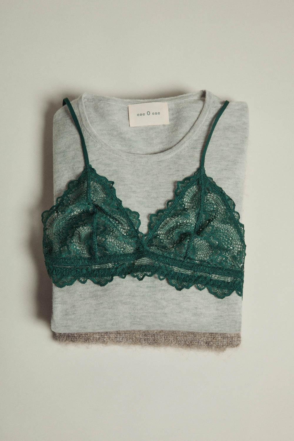 Eseoese SUJETADOR ENCAJE LACE